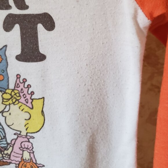 Trick Or Treat Squad Peanuts Halloween baseball tee - Picture 3 of 7